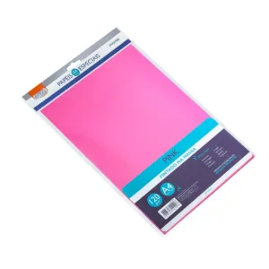 Cartulina A4 120gr paquete 20 hojas rosa