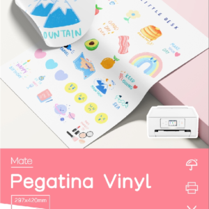 Vinilo adhesivo mate A3, 20hojas Prink®