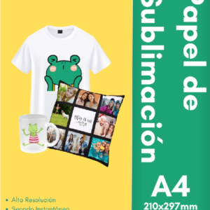 Papel Sublimación A4 100hojas. 100Gr Prink®