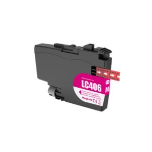 Cartucho de tinta Brother LC406XL magenta compatible