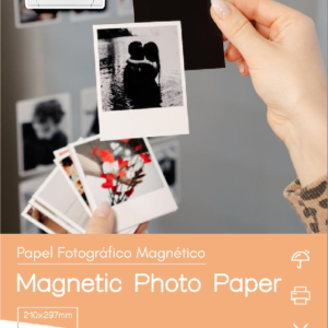 Papel Fotográfico magnético A4 650Gr. 10hojas Prink®