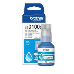 Tinta para Brother BTD100C cian