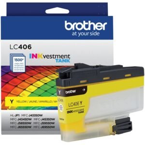 Cartucho Tinta Brother LC406 Yellow