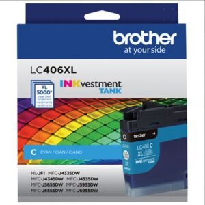 Cartucho Tinta Brother LC406XL Cian